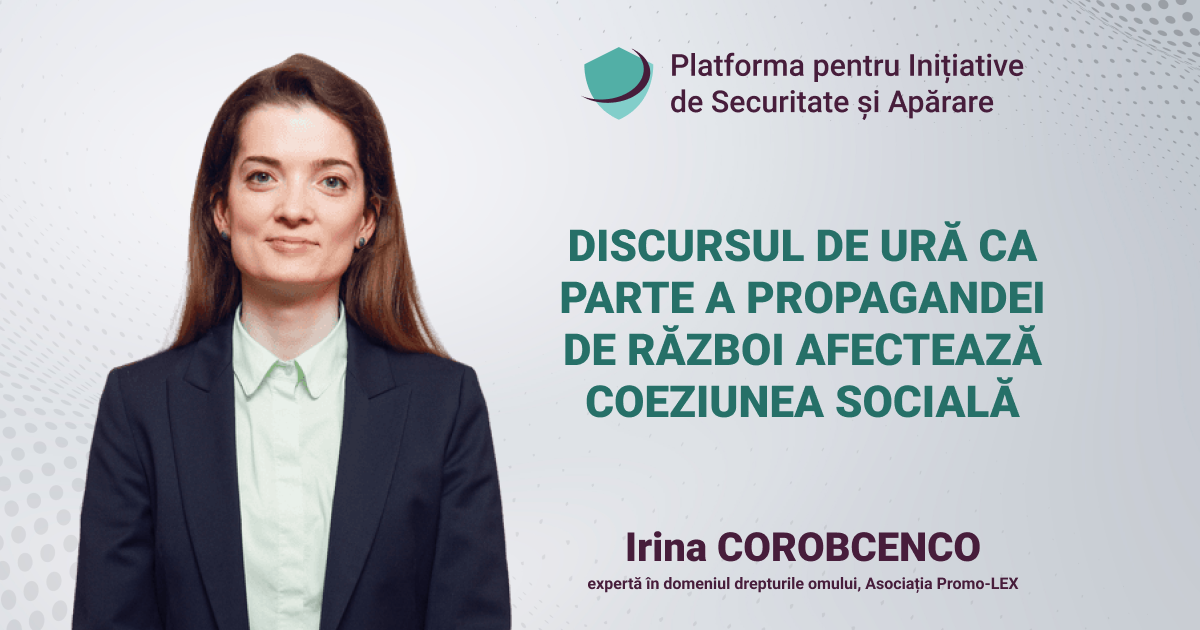 Discursul de ură ca parte a propagandei de război afectează coeziunea socială