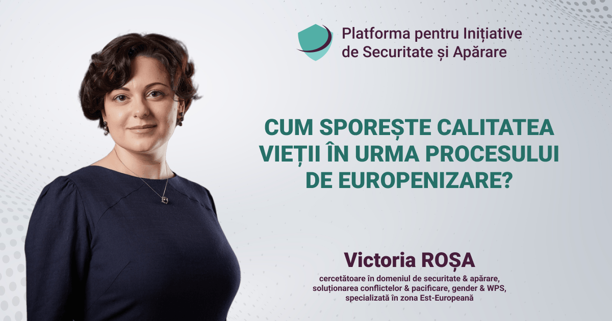 <strong>Cum sporește calitatea vieții în urma procesului de europenizare?</strong>