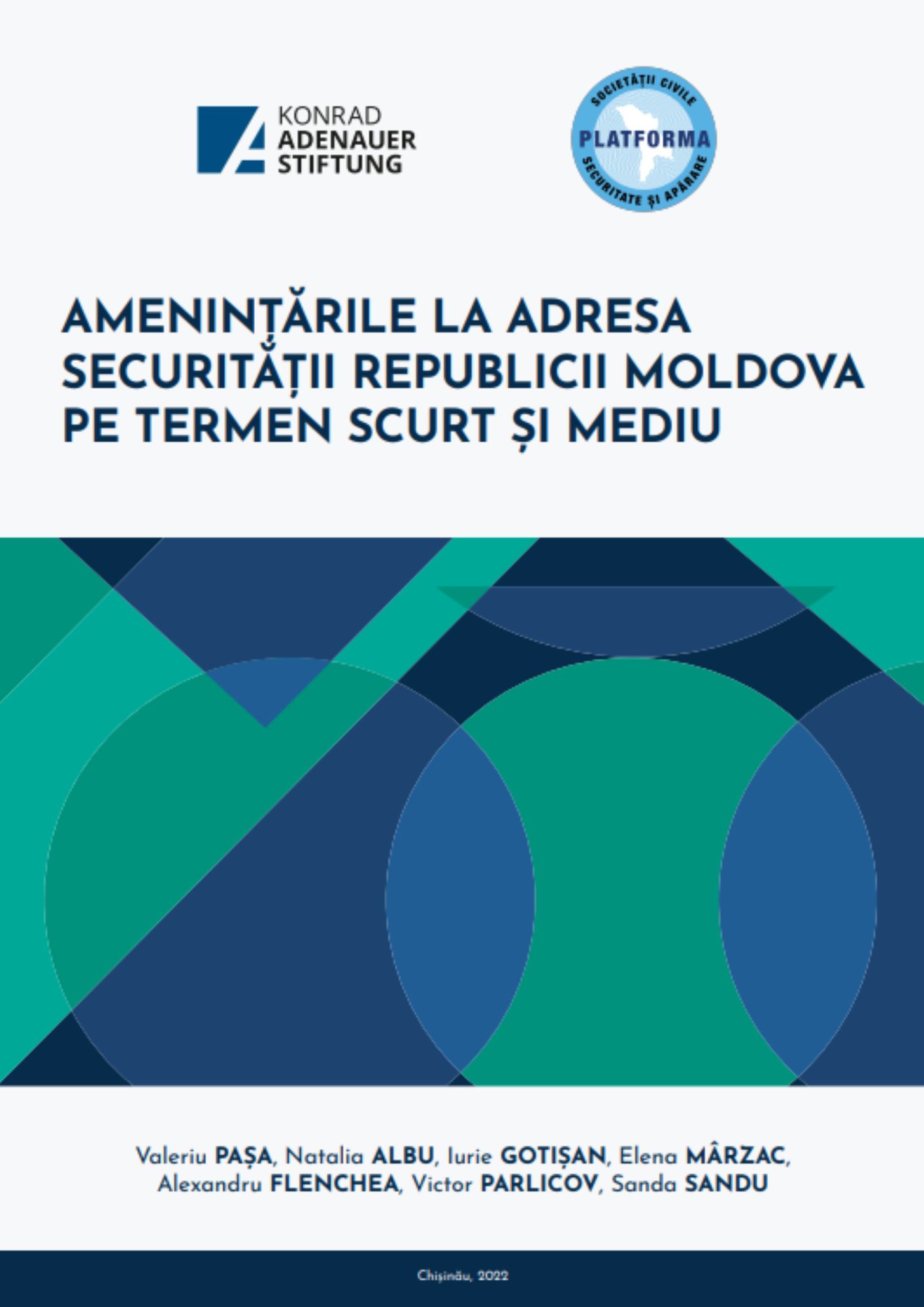 Amenințările la adresa securității Republicii Moldova pe termen scurt și mediu