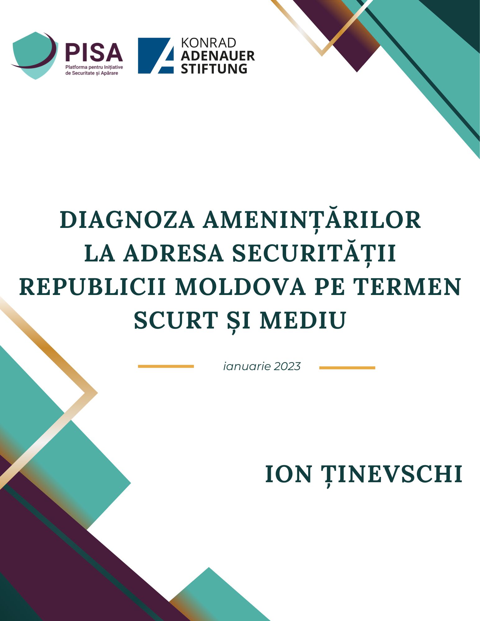 Diagnoza amenințărilor la adresa securității Republicii Moldova pe termen scurt și mediu