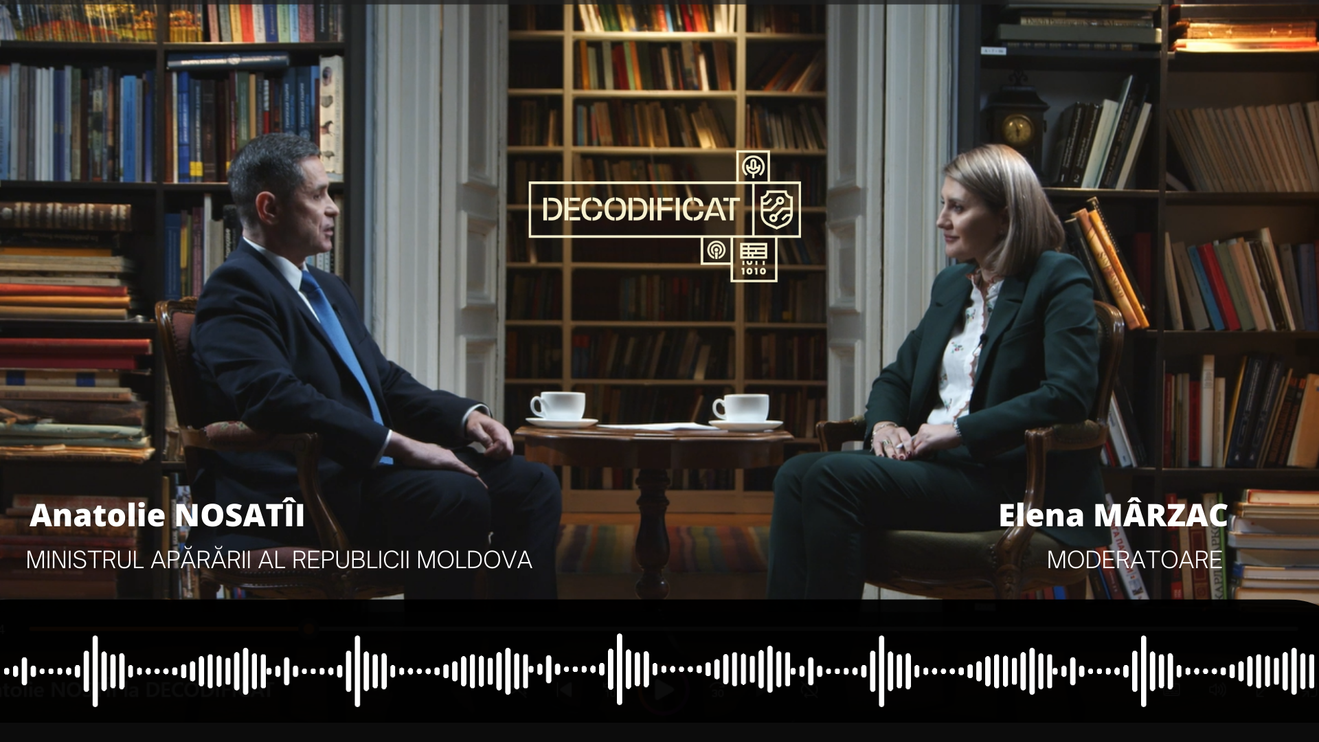 <strong>Ministrul Apărării al Republicii Moldova, invitat în cadrul Podcastului DECODIFICAT</strong>