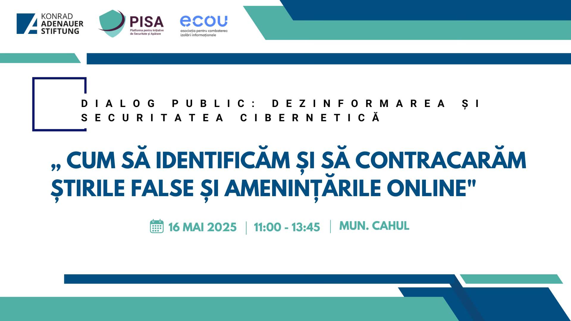 Eveniment de lansare a proiectul „Uniunea Europeană și consolidarea securității umane în Republica Moldova”.