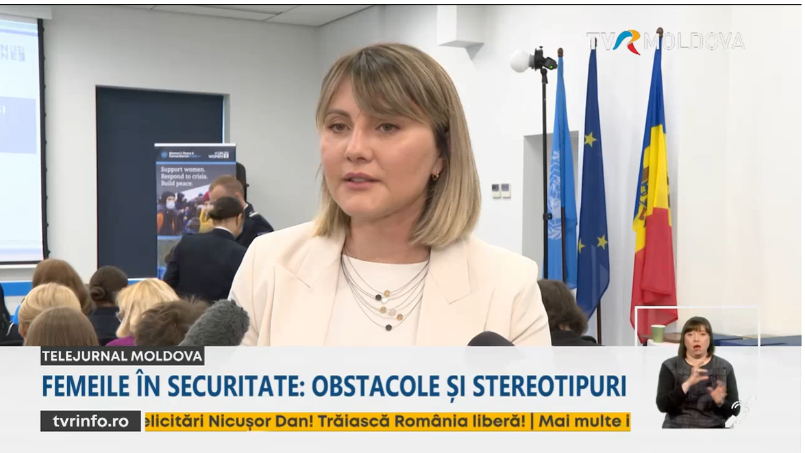 REPORTAJ: Femeile în securitatea Republicii Moldova: Obstacole și stereotipuri