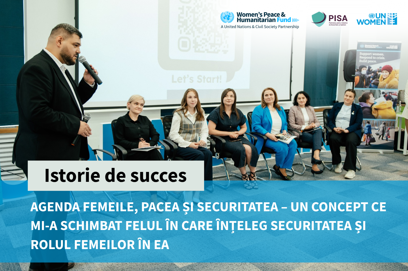 ISTORIE DE SUCCES. Agenda Femeile, Pacea și Securitatea – un concept ce mi-a schimbat felul în care înțeleg securitatea și rolul femeilor în ea