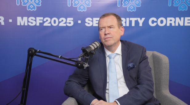 Martin Angeby, consilier principal, Centrul european de excelență pentru combaterea amenințărilor hibride,  invitat în cadrul Security Corner, parte a Moldova Security Forum 2025