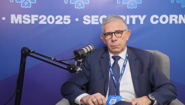 Generalul-maior Philippe Boutinaud, consilier pentru securitate și strategie al DCAF, invitat în cadrul Security Corner, parte a Moldova Security Forum 2025