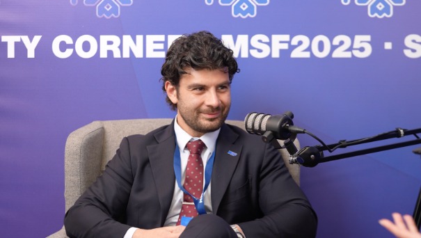 Elias Yousif, Deputy Director, Conventional Defense, the Stimson Center, US,  guest speaker at Security Corner, part of the Moldova Security Forum 2025