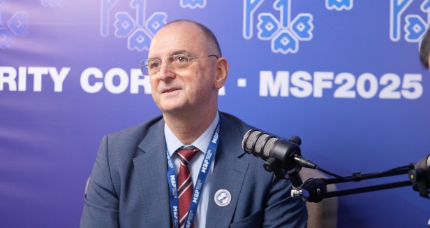 Orlin Nikolov, director, Centrul NATO pentru gestionarea crizelor și răspunsul la dezastre, invitat în cadrul Security Corner, parte a Moldova Security Forum 2025