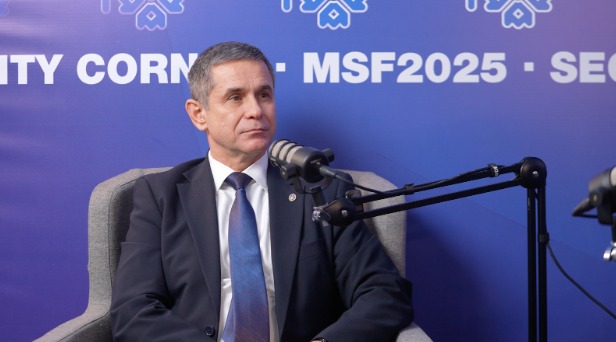 Anatolie Nosatîi, Ministrul Apărării al Republicii Moldova,  invitat în cadrul Security Corner, parte a Moldova Security Forum 2025