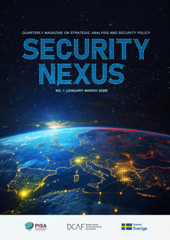 SECURITY NEXUS. Quarterly magazine on strategic analysis and security policy