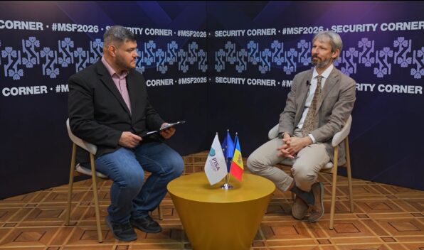 Michal Krawczyk, profesor la Universitatea din Varșovia și analist de politici la Centrul Comun de Cercetare al Comisiei Europene, invitat în cadrul Security Corner, parte a Moldova Security Forum 2026